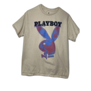 Playboy Andy Warhol logo Mens/unisex graphic tee, Small